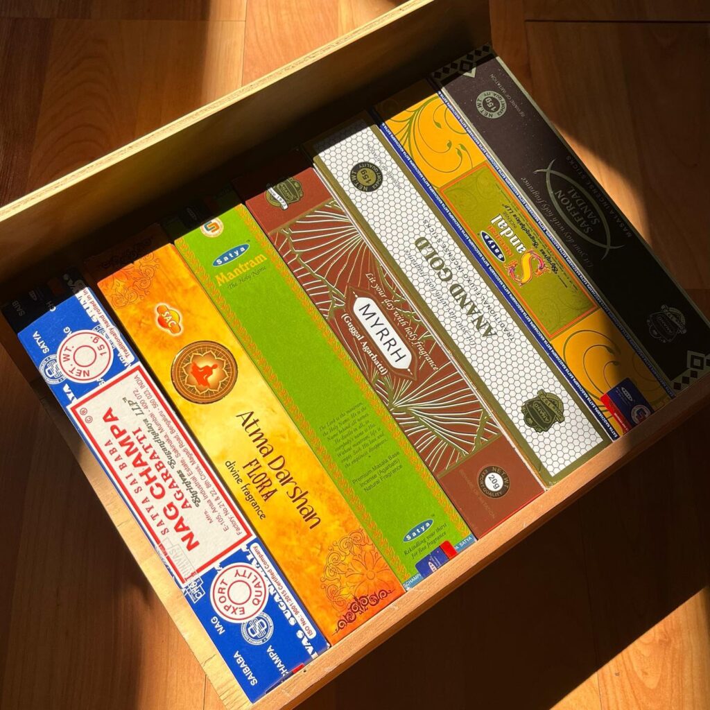 Caja de incienso